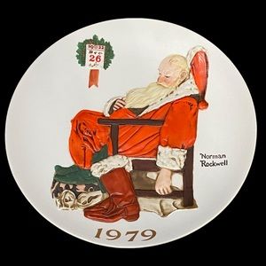 Norman Rockwell “The Day After Christmas” 1979 collectors plate